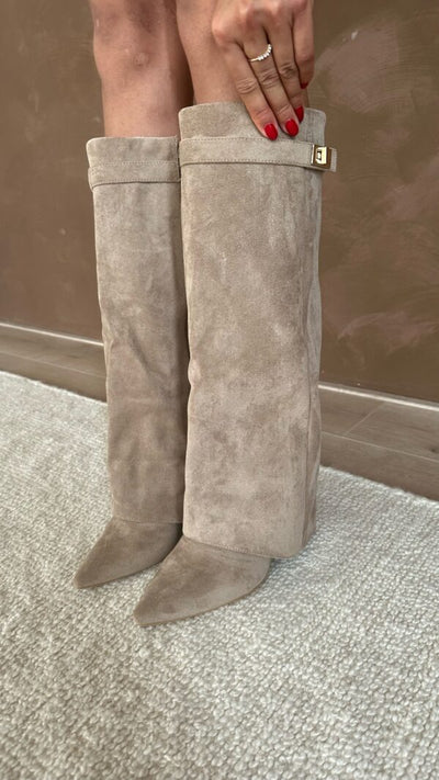 Stiefel mit modernem Reißverschluss | Eleganz trifft auf Funktionalität | Schlankes Design