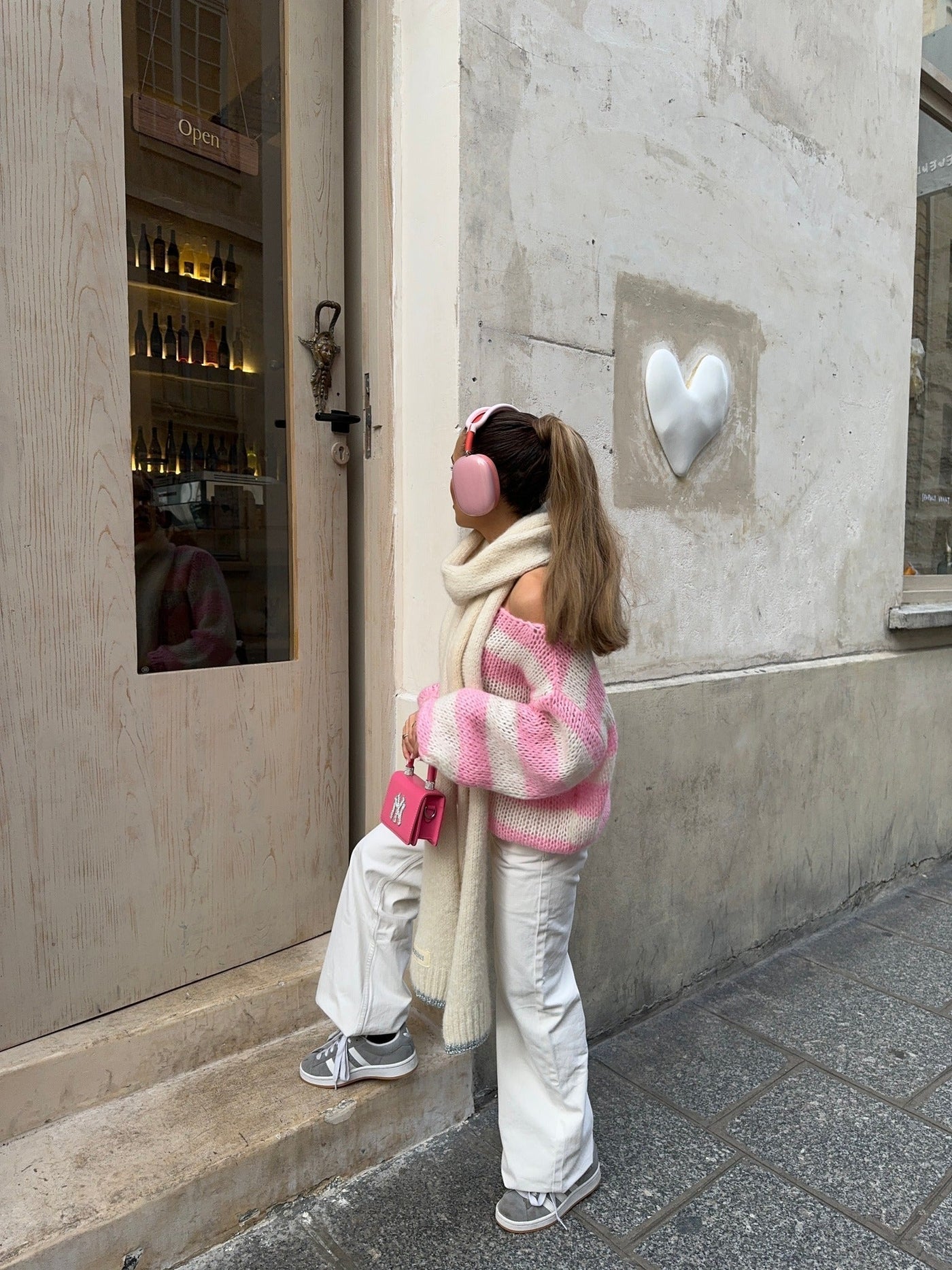 Gestreifter Strickpullover | Lässig und Stilvoll | Oversize-Look