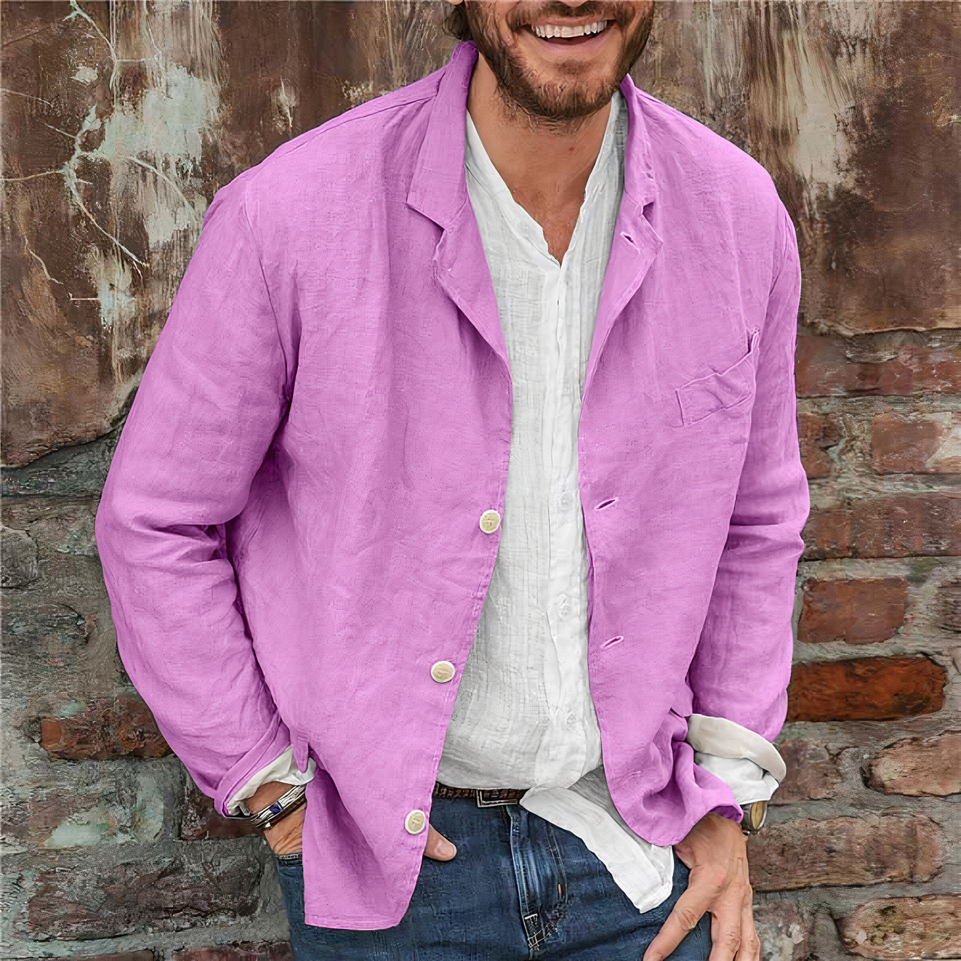 Avelena | Leichter Freizeit-Blazer für Männer
