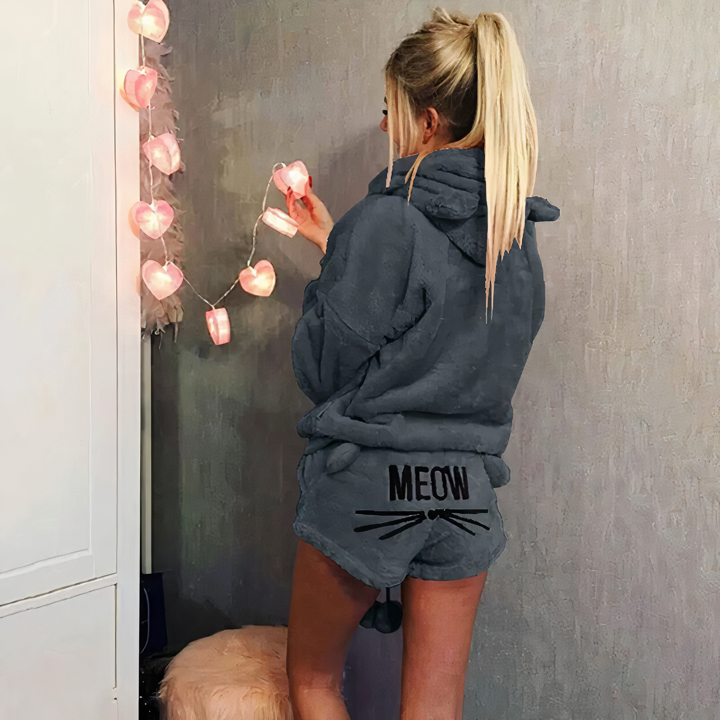 Avelena | Niedliches Pyjama-Top und Short-Set