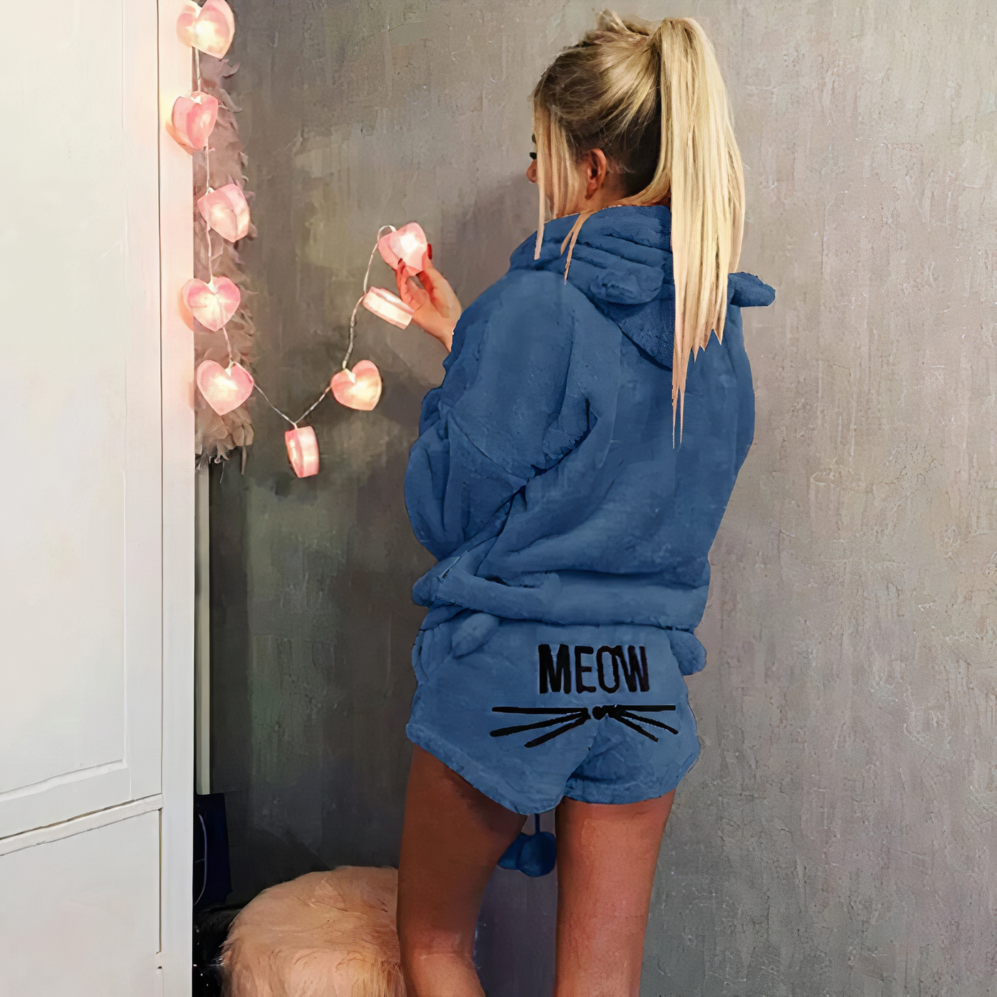 Avelena | Niedliches Pyjama-Top und Short-Set