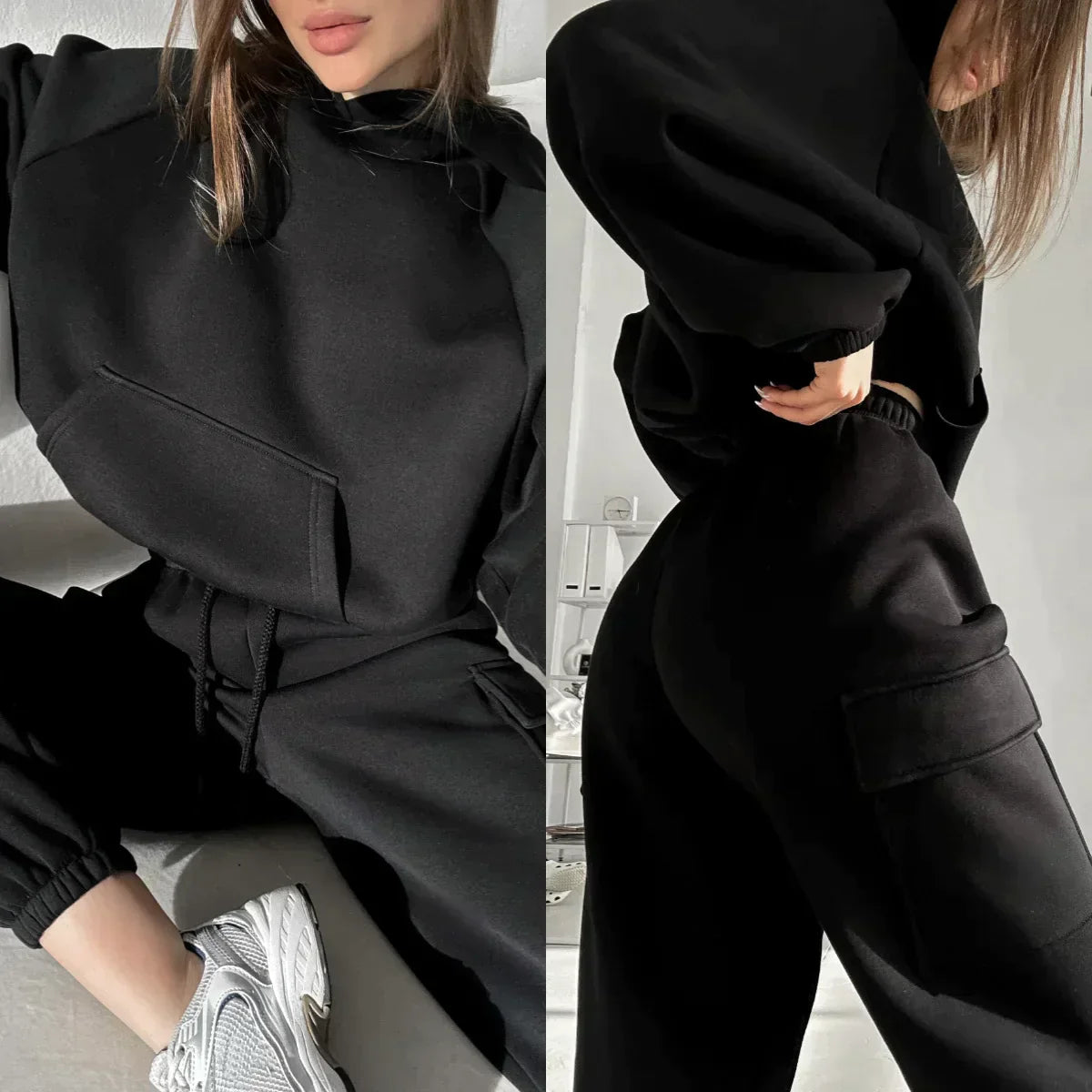 Avelena | Set aus Hose und Trainingsanzug mit Kapuze