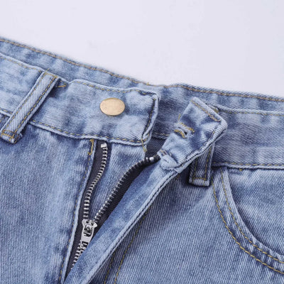 Grisella – Trendige High-Waist-Jeans mit weitem Bein