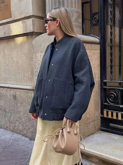 Mazie - modische damen jacke in ubergröße