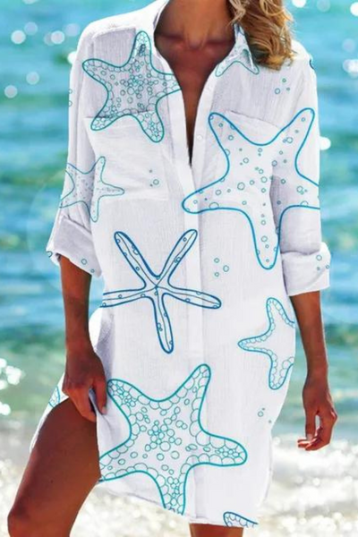 Johanna | Leichte lässige Sommer Strandbluse