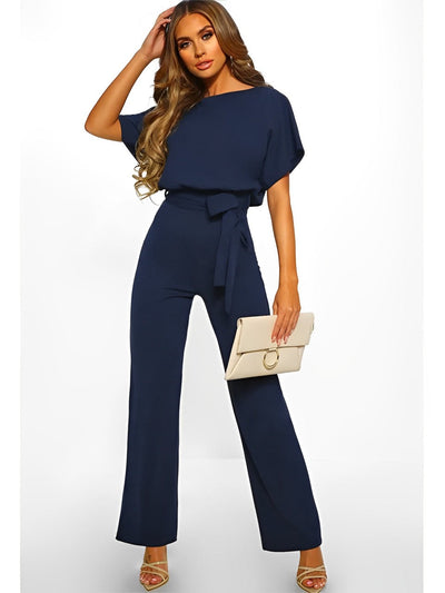 Thais - Eleganter Damen Jumpsuit Sommer Mit Hoher Taille Für Festliche Anlässe