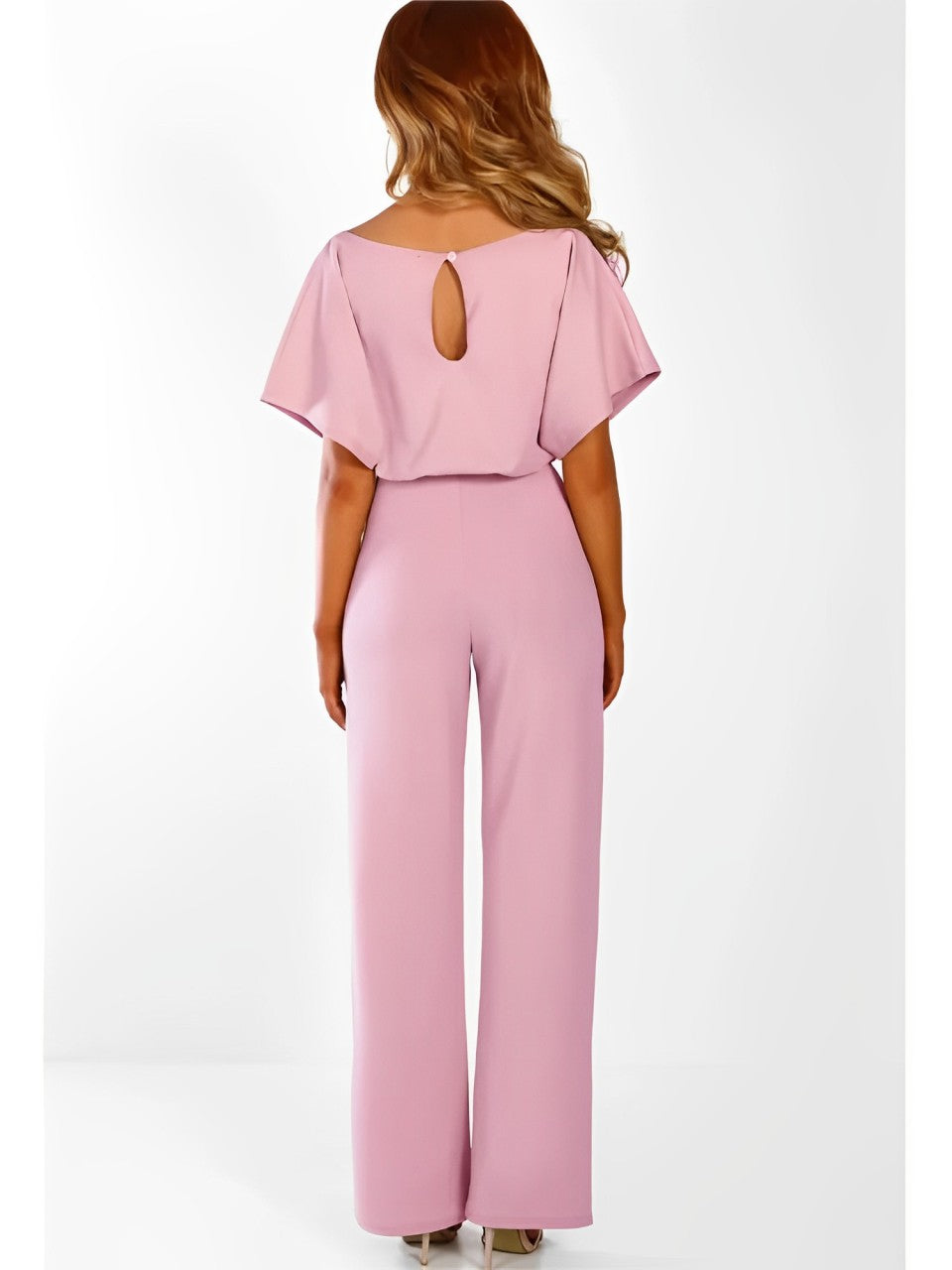 Thais - Eleganter Damen Jumpsuit Sommer Mit Hoher Taille Für Festliche Anlässe