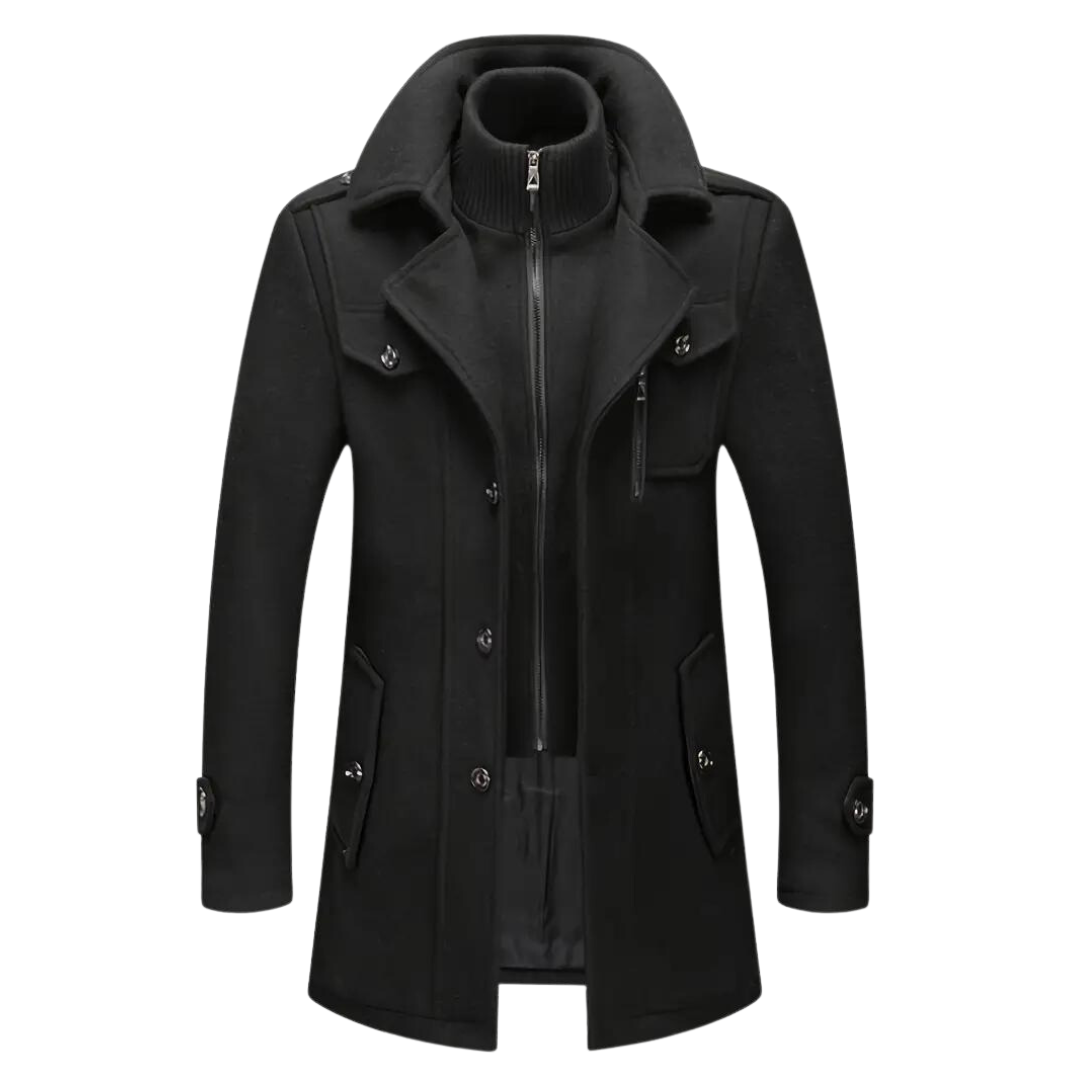 Avelena | Jacke mit Doppeltem Kragen