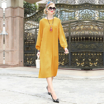 Strick-Sweater-Kleid in Plus-Size | Komfort & Stil | Wärmend