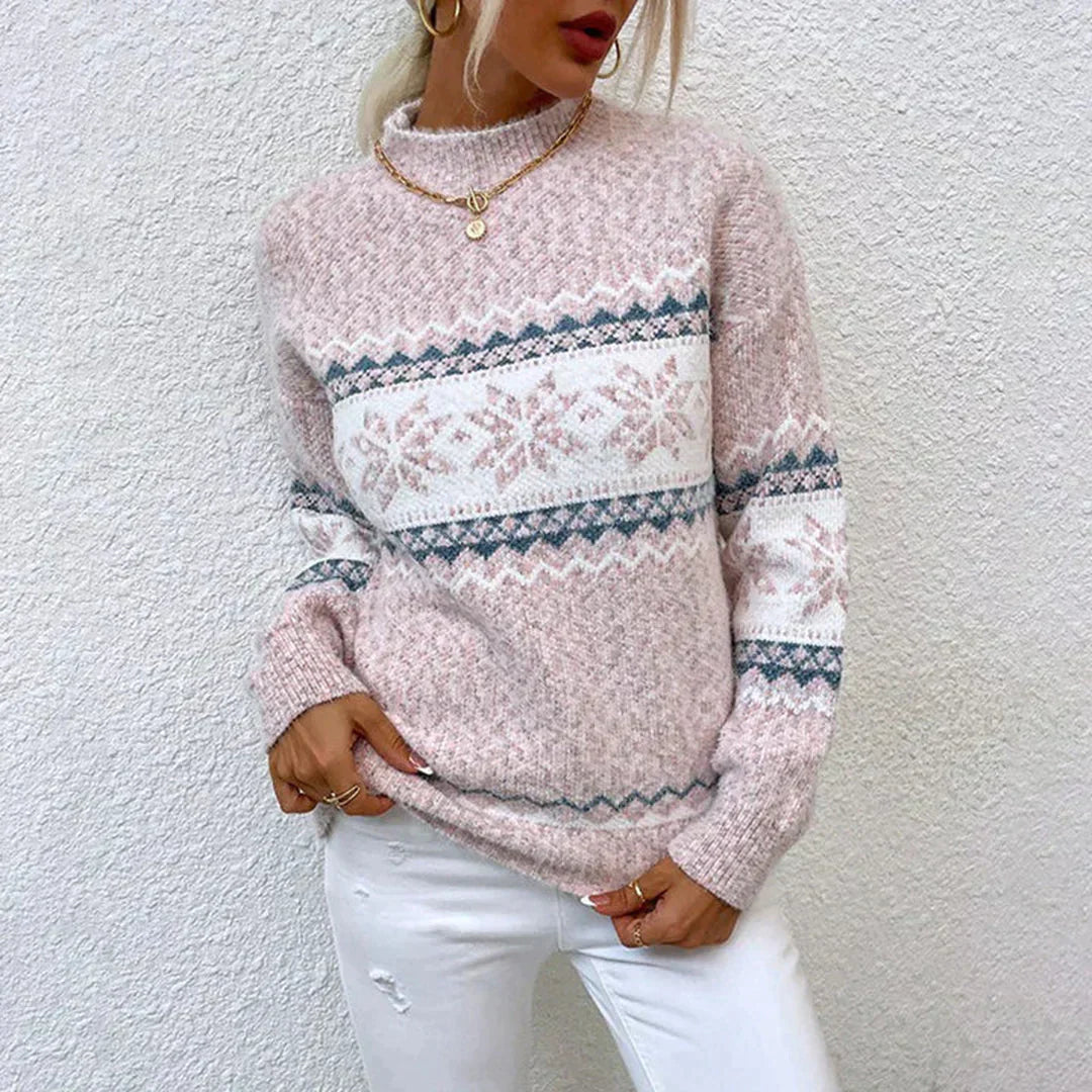 Avelena | Rollkragen-Strickpullover