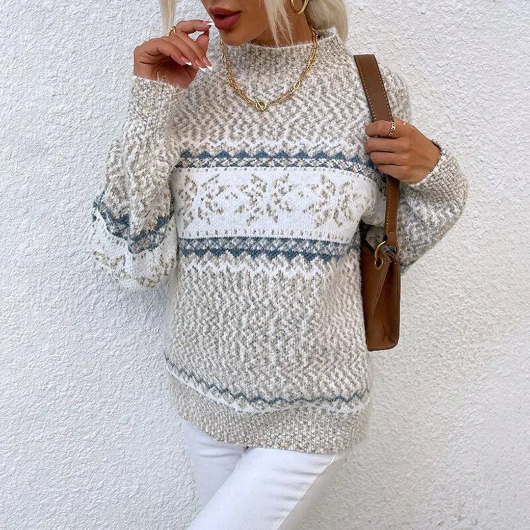 Avelena | Rollkragen-Strickpullover