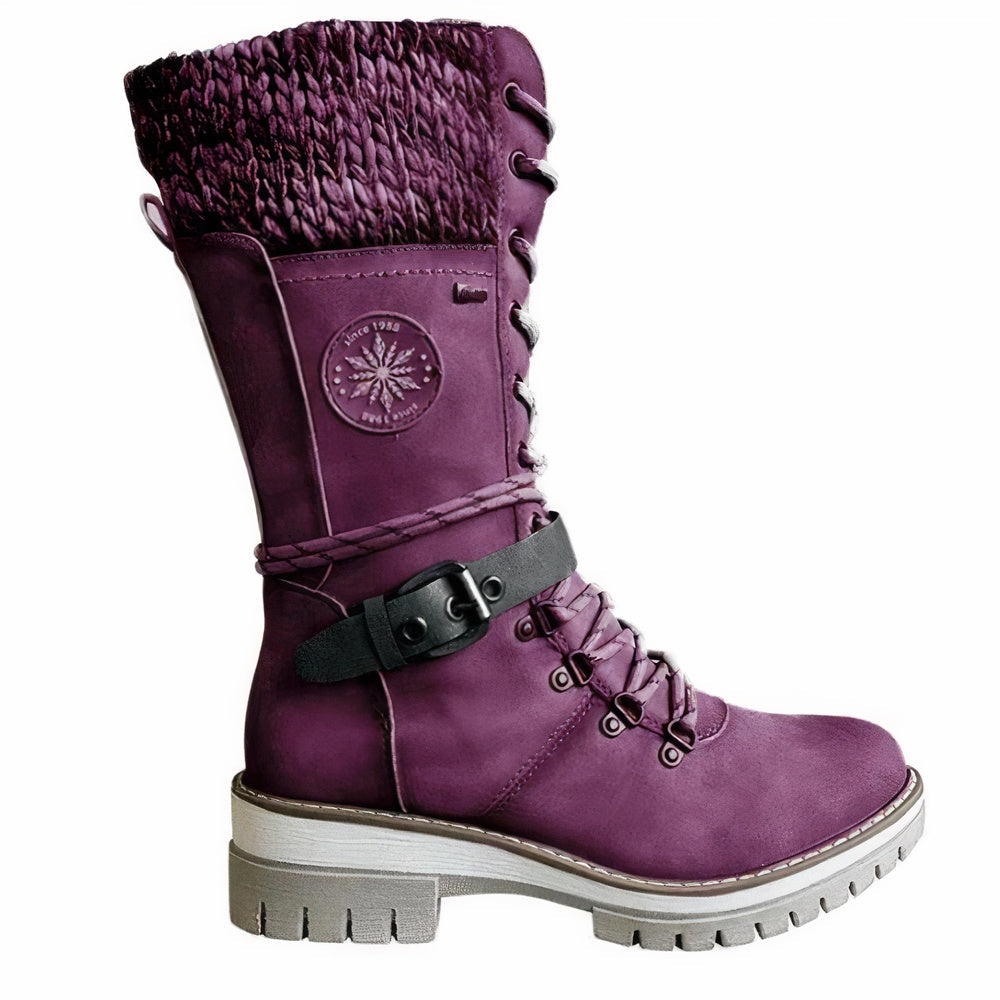 Avelena | Bequeme Stiefel mit Rutschfester Sohle