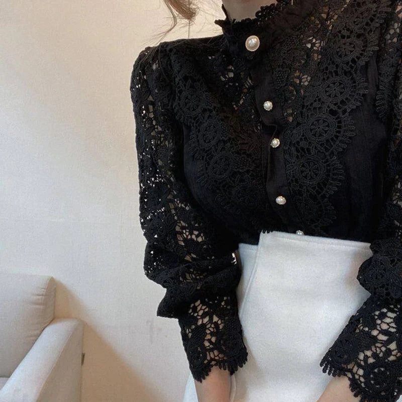 Lea | Hohlblumen bluse
