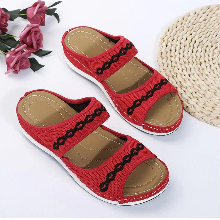 Avegayle – Strapazierfähige Doppelriemen-Sandalen