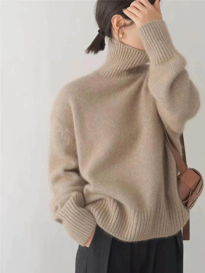 Avelena | Sehr Warmer Rollkragenpullover für Frauen