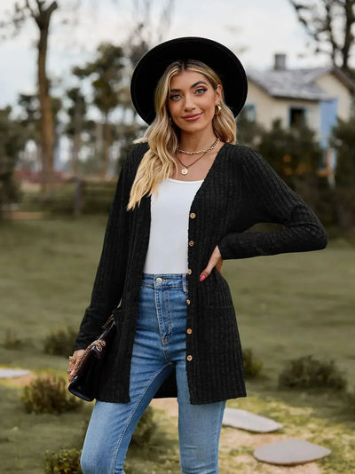 Avelena | Pit Stripe Strickjacke