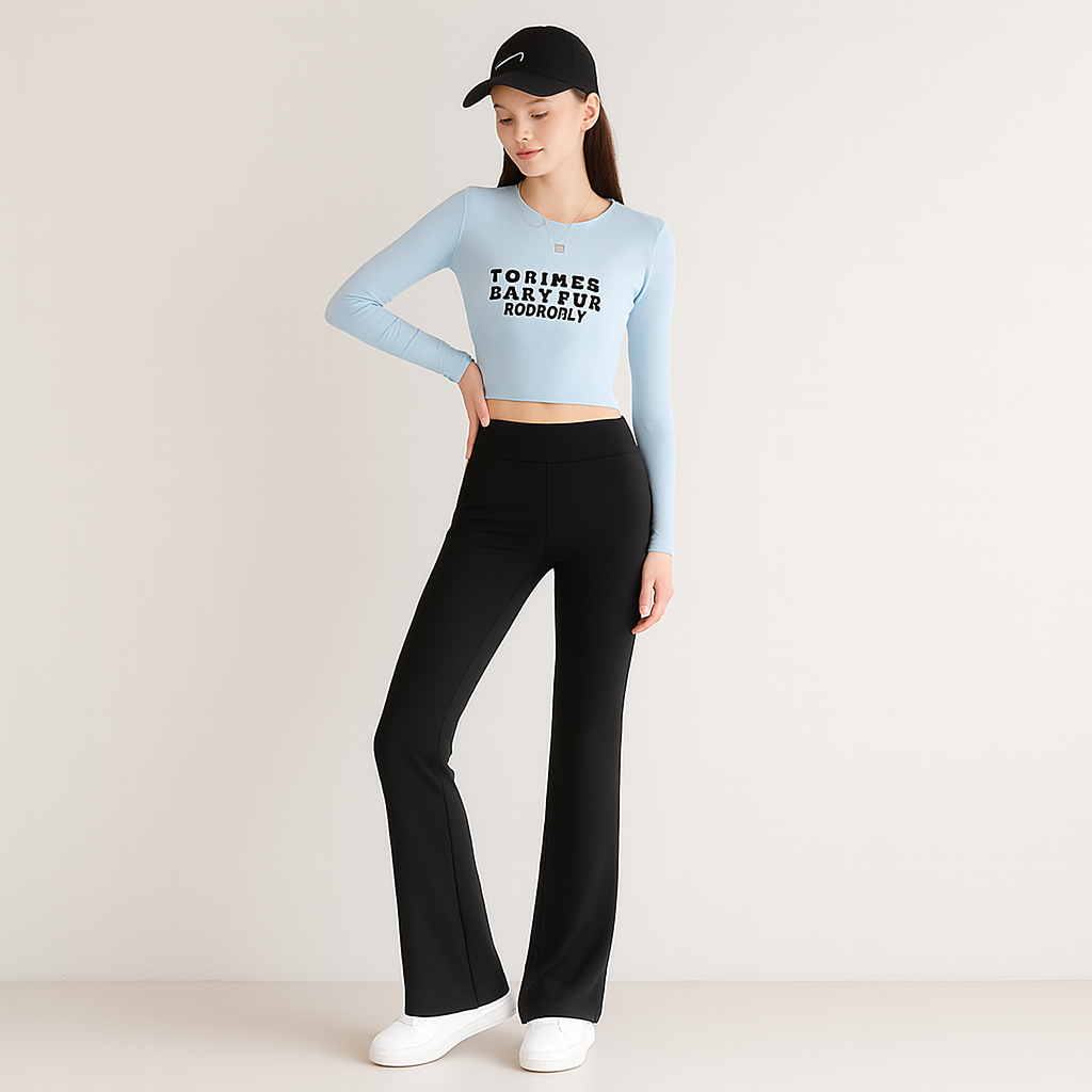 Marielle | Schlaghose mit hoher Taille