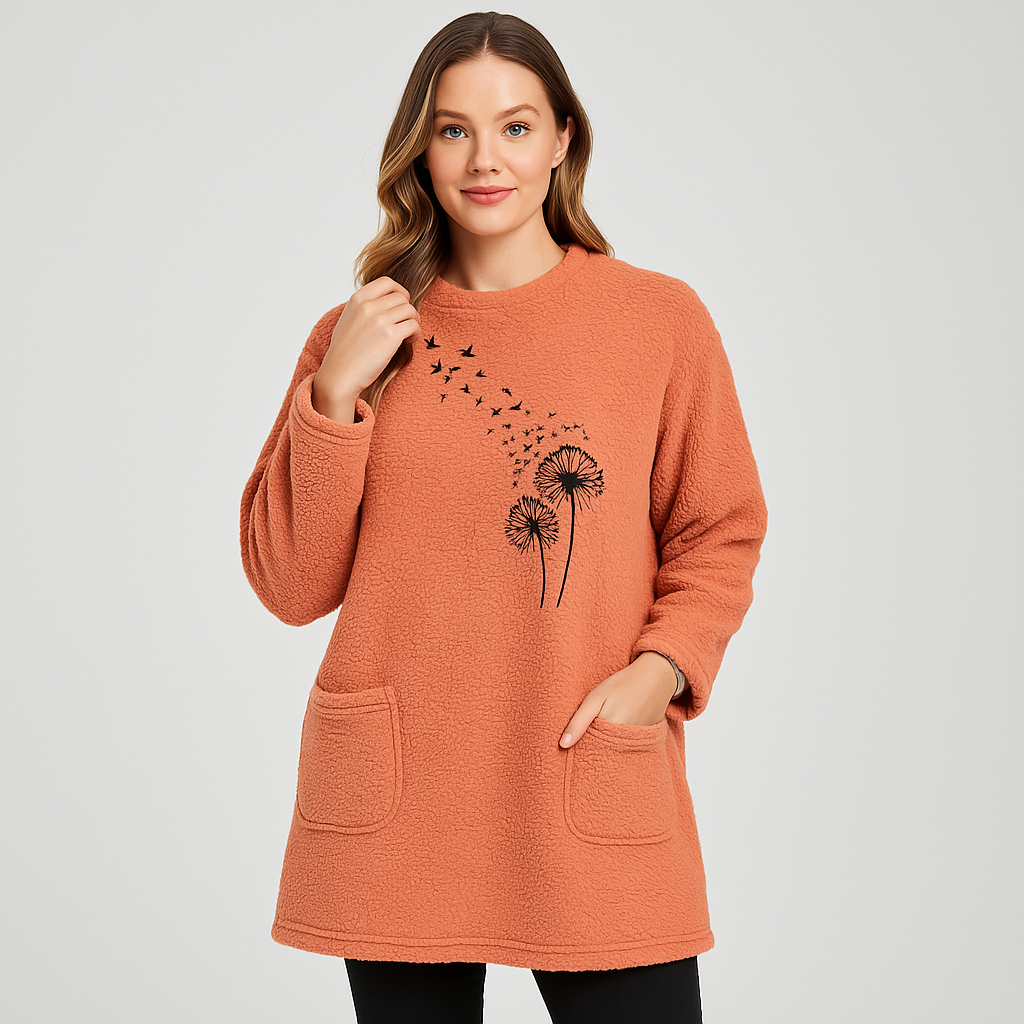 Marlen | Löwenzahn-Thermo-Sweatshirt