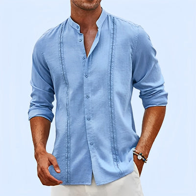 Avelena | Slim Casual Leinenhemd