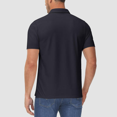 Avelena | Herren Kurzarm Golf Polo-Shirt