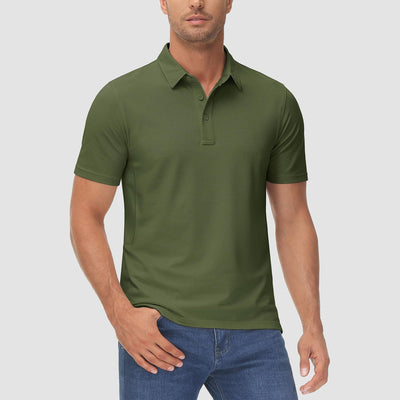 Avelena | Herren Kurzarm Golf Polo-Shirt