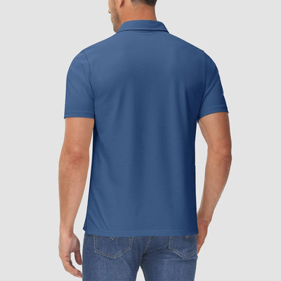 Avelena | Herren Kurzarm Golf Polo-Shirt