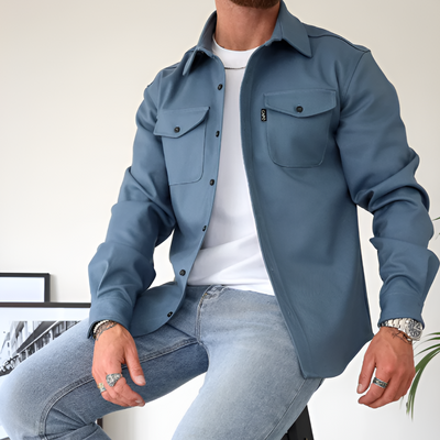 Dave | Stilvolles Overshirt für Herren