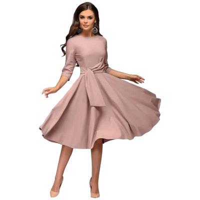 Daria | Mühelos elegantes Swing-Kleid