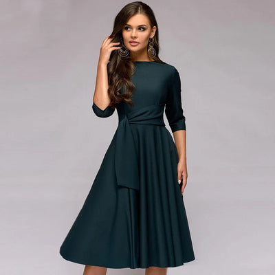 Daria | Mühelos elegantes Swing-Kleid