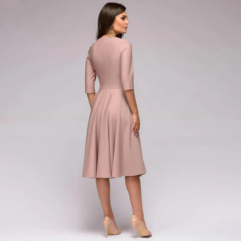 Daria | Mühelos elegantes Swing-Kleid