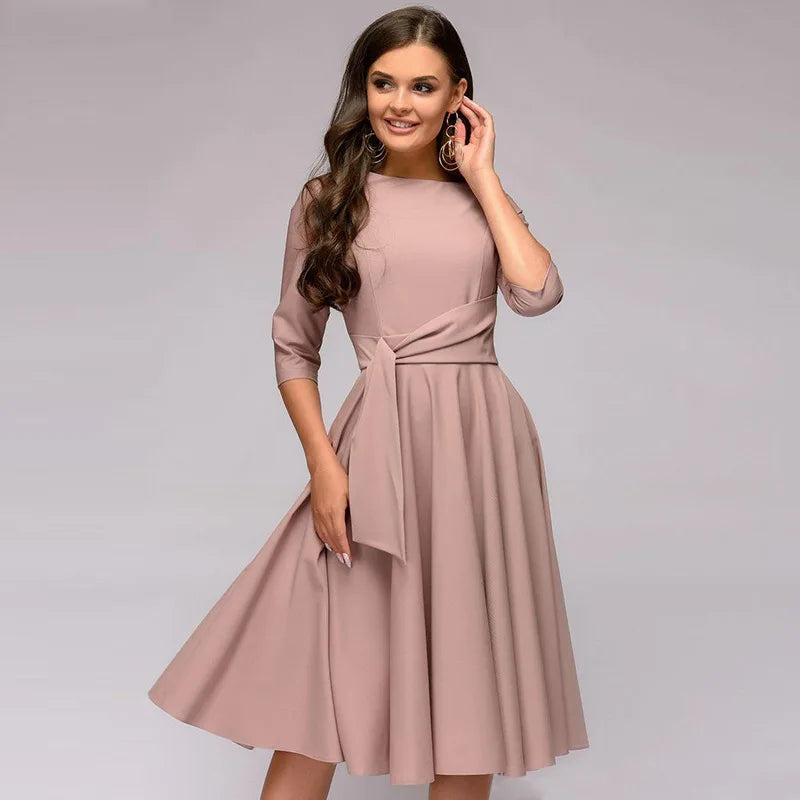 Daria | Mühelos elegantes Swing-Kleid
