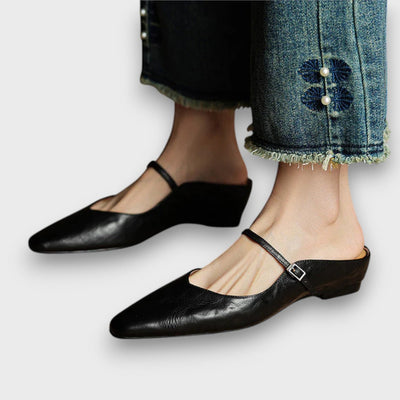 Ornella – Elegante Mules mit Riemchen
