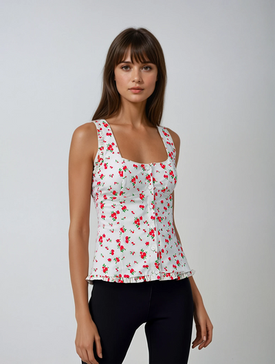 Rosalina – Floral Blouse