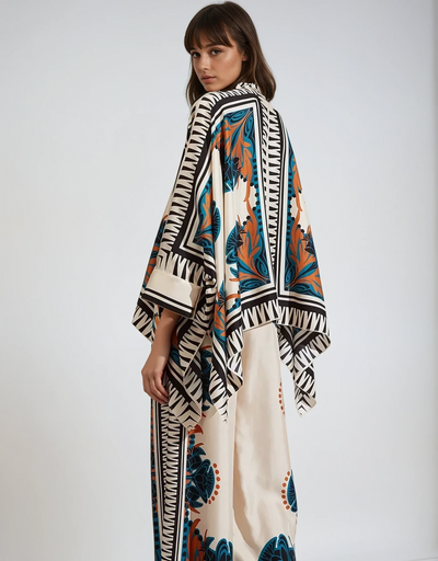 Lucia - Stehkragen Zweiteiliges Set