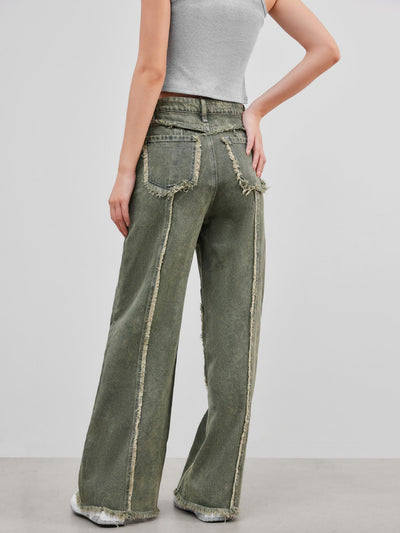 VERA – PATCHWORK STREET STYLE JEANS
