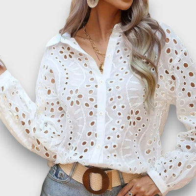 Elvira – Sommerbluse mit Boho-Spirit