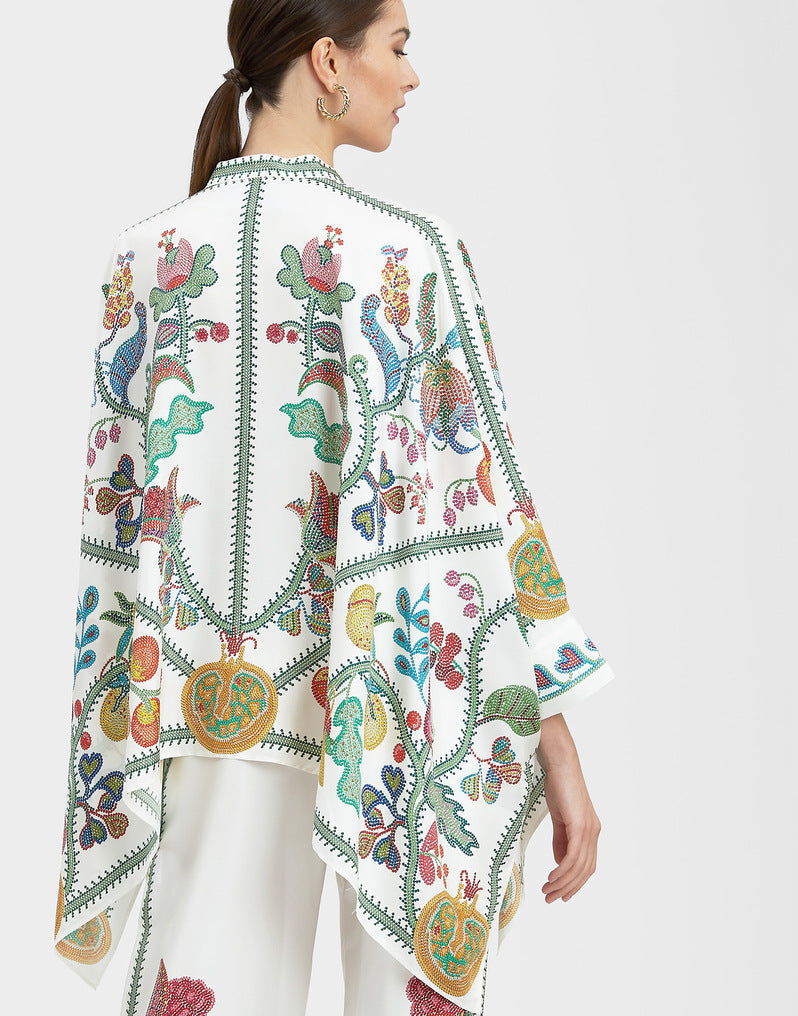 Lucia - Stehkragen Zweiteiliges Set