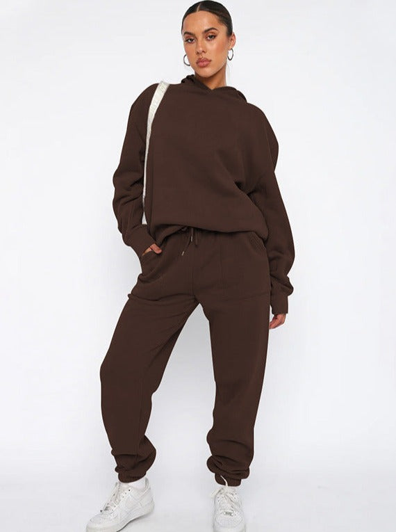 Theresia | Oversized Hoodie- und Jogger-Set für Damen