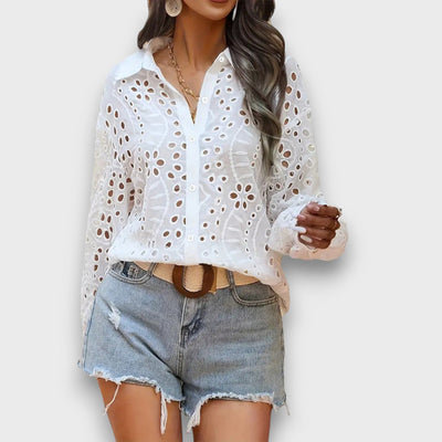 Elvira – Sommerbluse mit Boho-Spirit