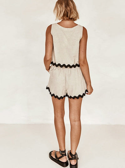 Odelia | Lässiges Tank-Top & Shorts-Set