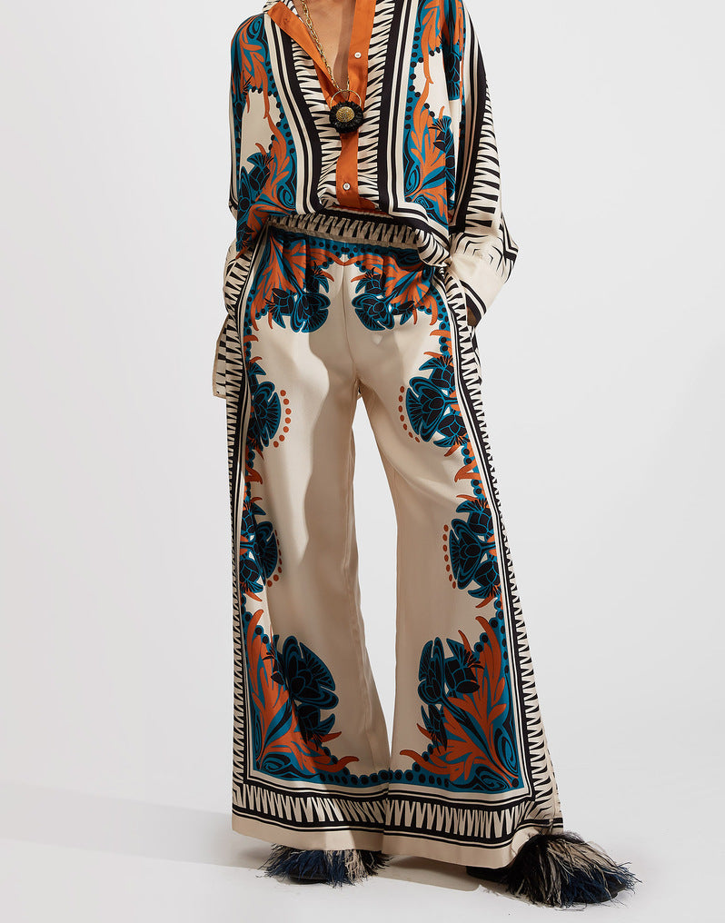 Lucia - Stehkragen Zweiteiliges Set