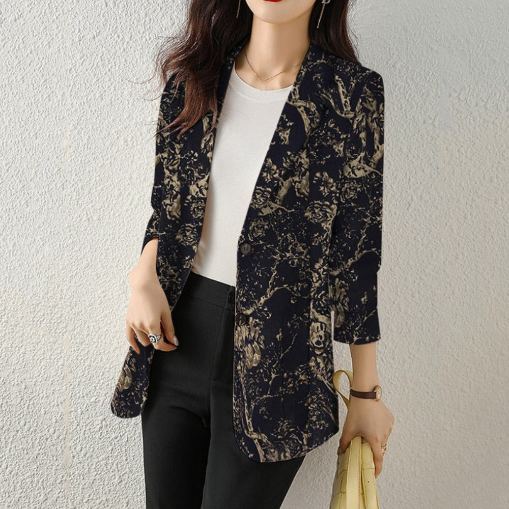 Blazer mit floralem Muster | Eleganz & Frische | Vielseitig kombinierbar