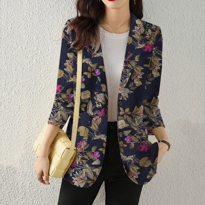 Blazer mit floralem Muster | Eleganz & Frische | Vielseitig kombinierbar