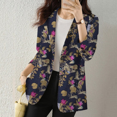 Blazer mit floralem Muster | Eleganz & Frische | Vielseitig kombinierbar
