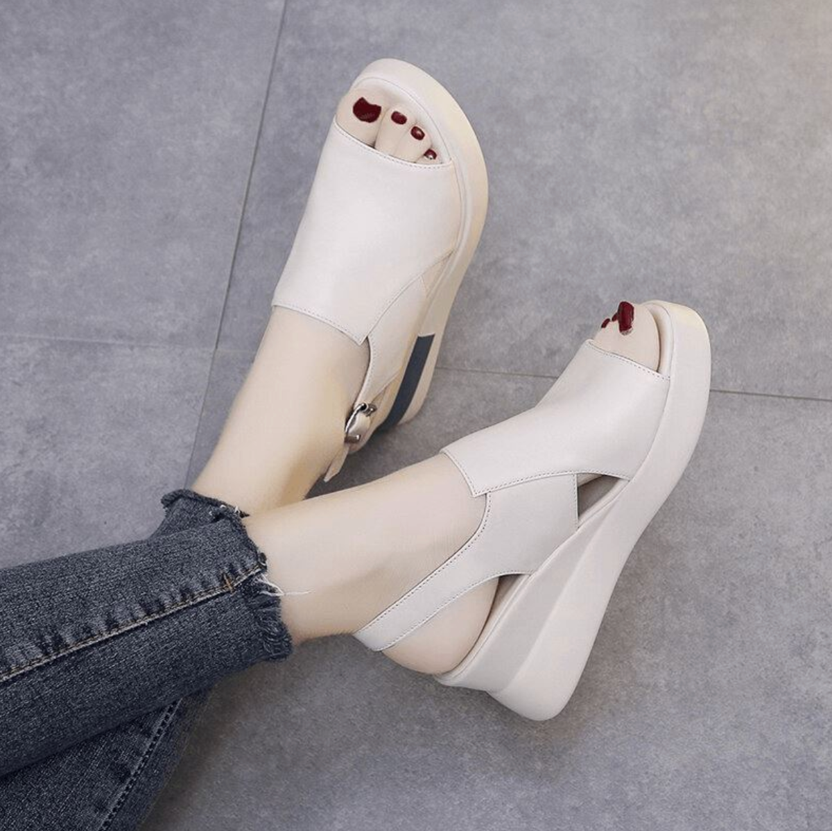 Porras - Sandalen Elegant und Komfortabel für Damen im Sommer