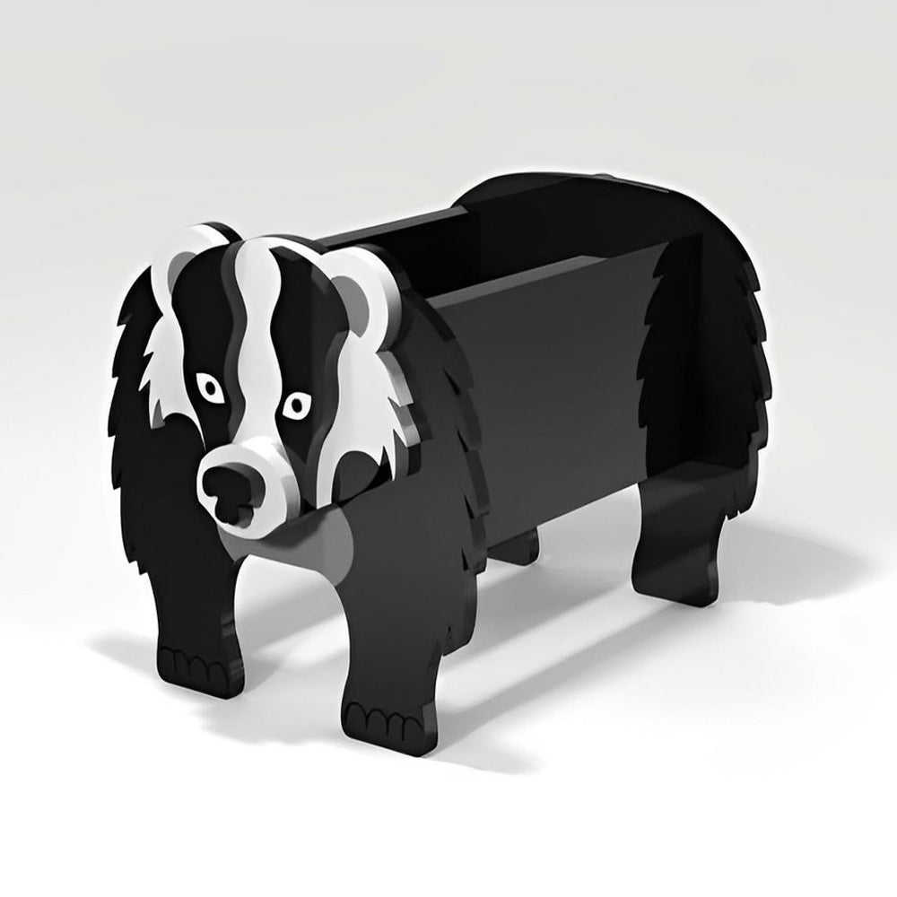 Europäischer Dachs Pflanzgefäß