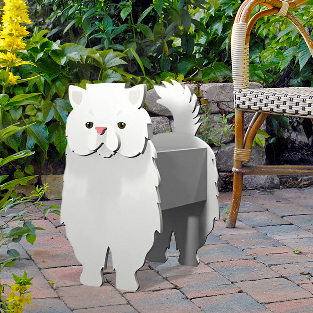 Persian Cat Flower Pot
