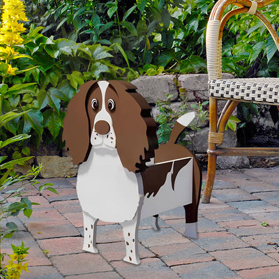 Springer Spaniel Flower Pot