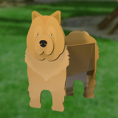 Chow Chow Flower Pot