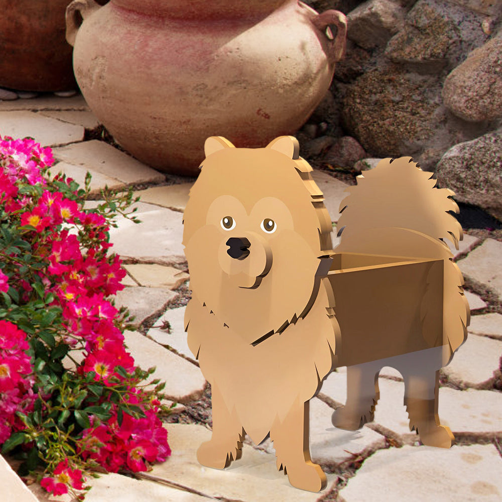 Pomeranian Flower Pot